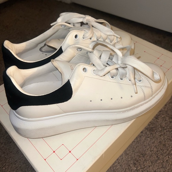 Alexander McQueen White Sneakers - Picture 1 of 7
